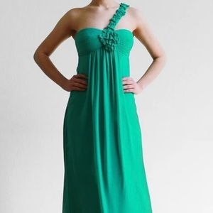 BCBG Emerald Green Ball Gown